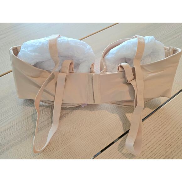 Savage X Fenty Microfiber Strapless Bra –‎ 38DD, Honey Nude, NWT - Picture 2 of 5